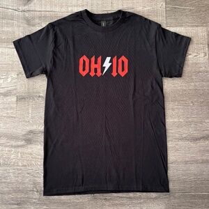 ⭕️🏈🏟  OH/IO acdc Ohio Adults T- shirt